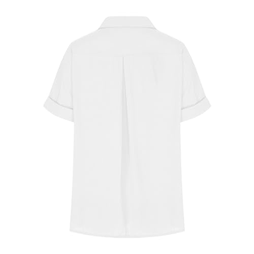 Cotton Linen Casual Button Down Shirt