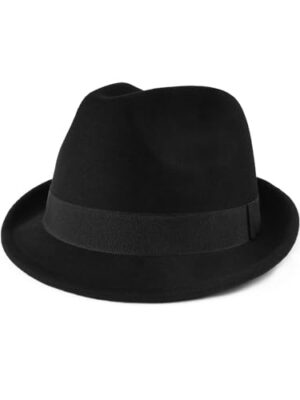 Felt Trilby Fedora, Large Short Brim Hat