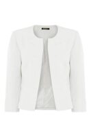 Cropped Bolero Jacket - 2 Pockets