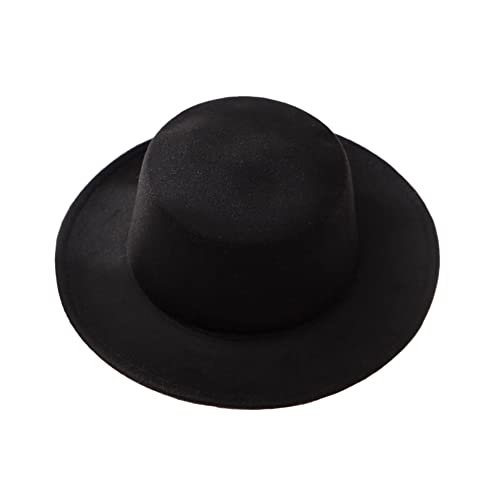 Black Fedora Hat for Party, Cosplay, Wedding