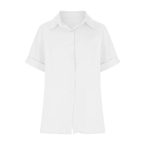 Cotton Linen Casual Button Down Shirt