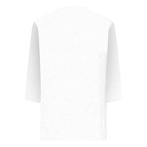 V-Neck Slim Fit Summer Tops, Half Sleeve Blouse