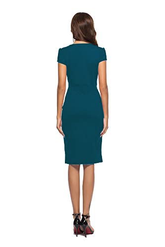 Retro Cocktail Pencil Office Dress