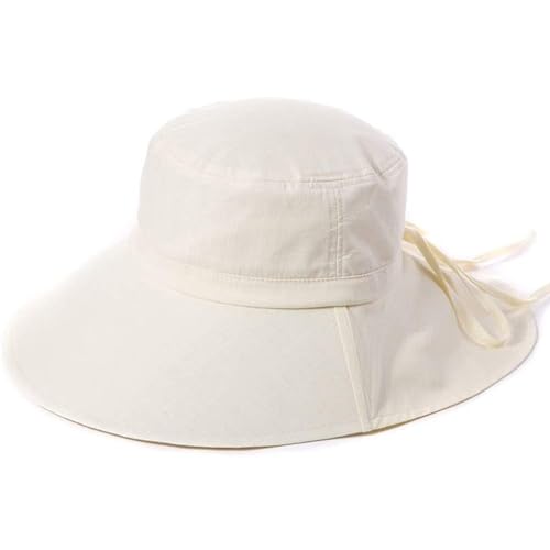 UPF 50 Wide Brim Cotton Sun Hat