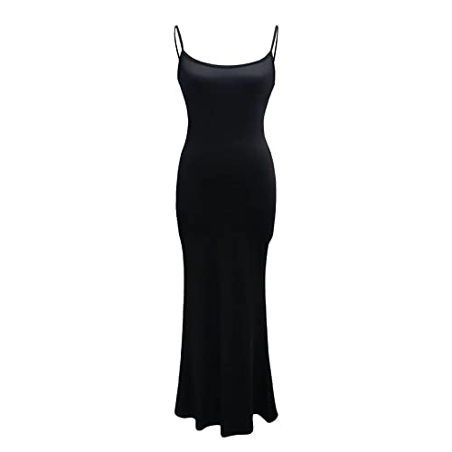 Geagodelia Women's Summer Maxi Dress - Spaghetti Strap