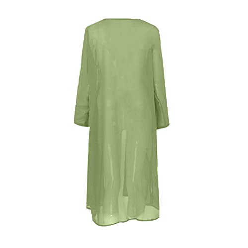 Casual Floral Print Chiffon Dress