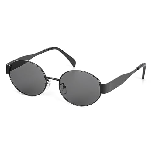 Polarized Oval Sunglasses UV400 Protection