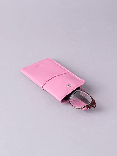 Real Leather Glasses Case