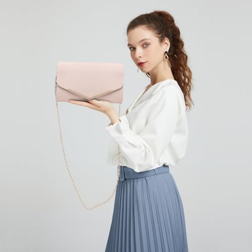Pink Clutch Handbag
