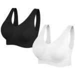 Comfort Sports Bra with Removable Pads