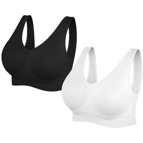 Comfort Sports Bra with Removable Pads