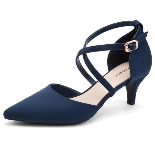 Pointed Toe Kitten Heel Sandals