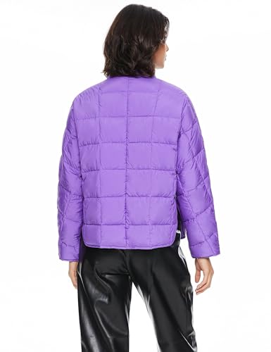 Lightweight Puffer Jacket with Stand Collar