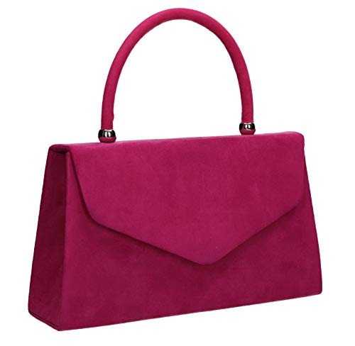Kendall Suede Party Clutch Bag