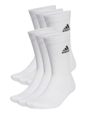 Cushioned Crew Socks - 6 Pairs