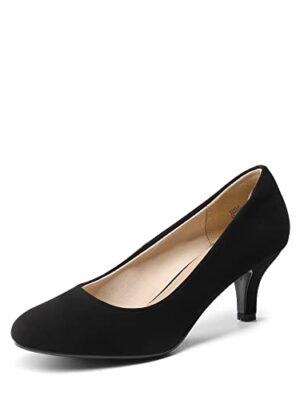 LUVLY Low Heel Bridal Pumps