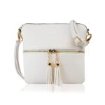 Faux Leather Crossbody Bag