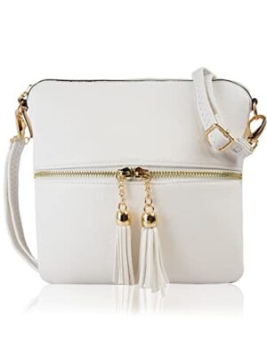 Faux Leather Crossbody Bag