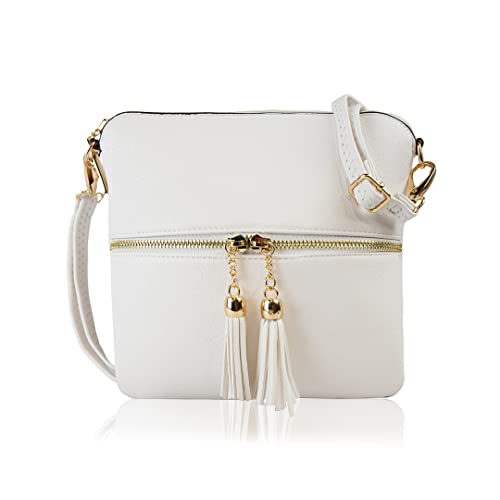 Faux Leather Crossbody Bag