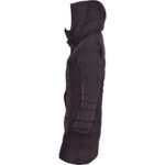 Quilted Winter Parka with Fur Hood