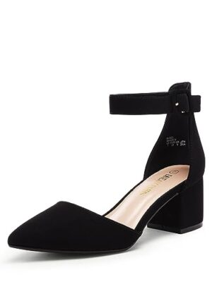 Court Shoes with Elastic Straps