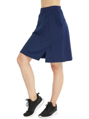 Knee Length Golf Skirts with Pockets