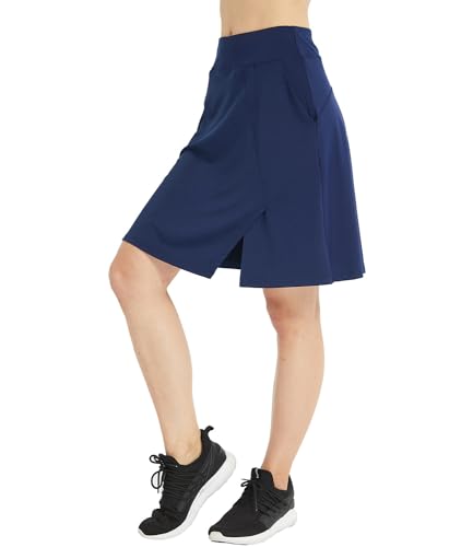 Knee Length Golf Skirts with Pockets