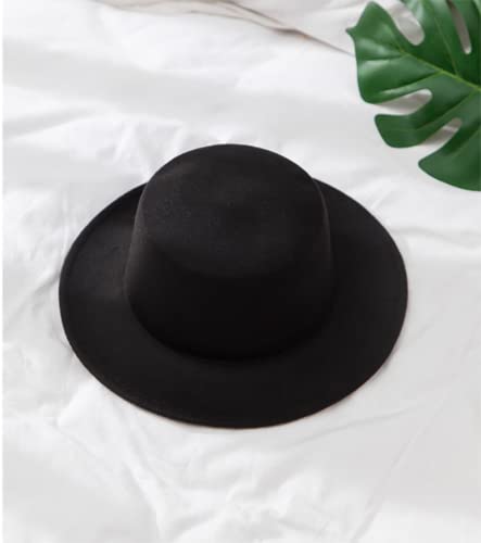 Black Fedora Hat for Party, Cosplay, Wedding