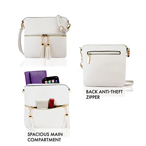 Faux Leather Crossbody Bag