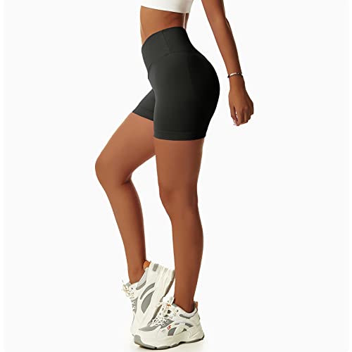 High Waist Seamless Biker Shorts
