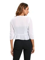 Summer Chiffon Shrugs Cropped Blazer