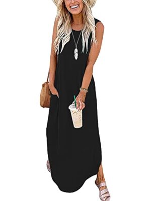 Summer Casual Maxi Dresses Beach Cover-Ups