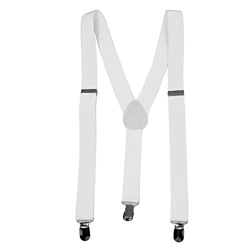 Adjustable 25mm Slim Trouser Braces with Clips
