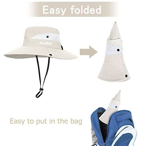 UV Protection Wide Brim Sun Hat