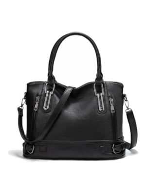 PU Satchel Crossbody Handbag