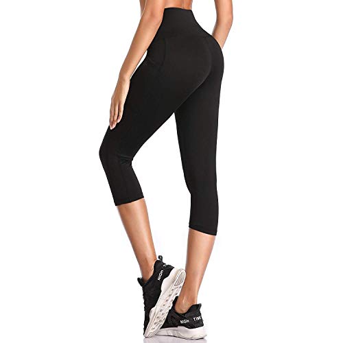 High Waist 3/4 Length Yoga Leggings