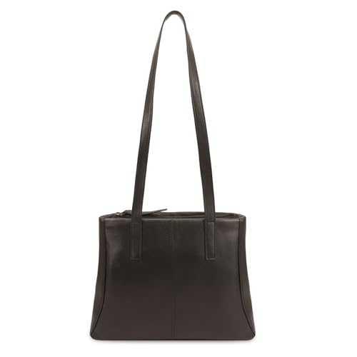 Leather Tote Bag, 25 cm