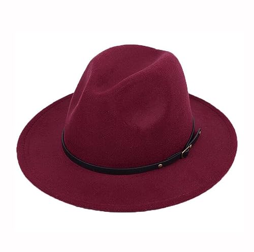 Classic Wool Fedora Hat