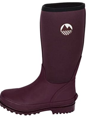 Insulated Rubber Knee-High Wellies