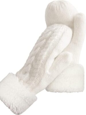 Thick Fleece Lined Winter Mittens