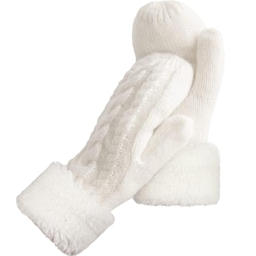 Thick Fleece Lined Winter Mittens