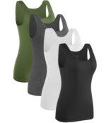 Sleeveless Tank Tops 4-Pack