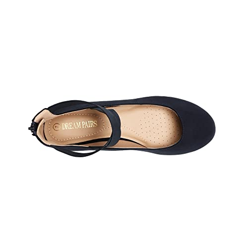 Ballerina Flats with Elastic Straps