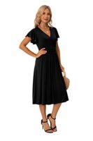 Summer Wrap Dress Casual Floral