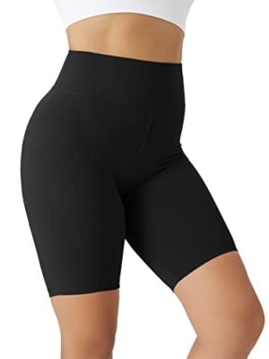 High Waisted Yoga Biker Shorts