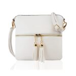 Faux Leather Crossbody Bag