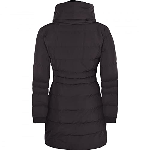 Quilted Winter Parka with Fur Hood