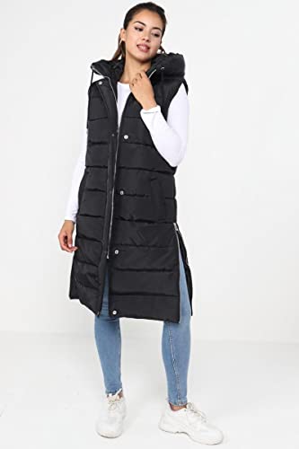 Quilted Hooded Puffer Coat