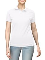 Polo Shirt with Knitted Collar