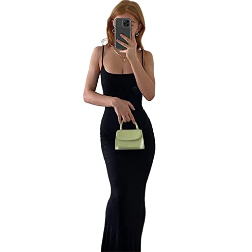 Geagodelia Women's Summer Maxi Dress - Spaghetti Strap